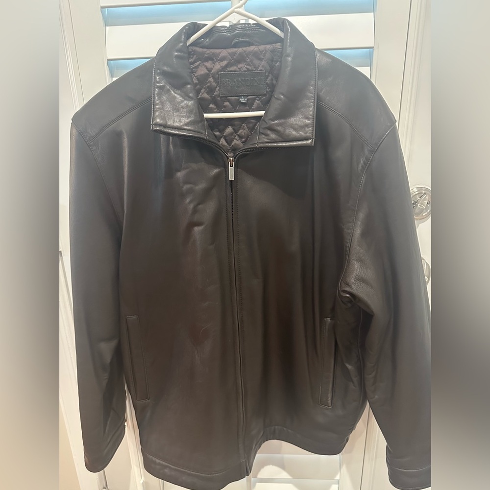 Men's Brown Leather Jacket
